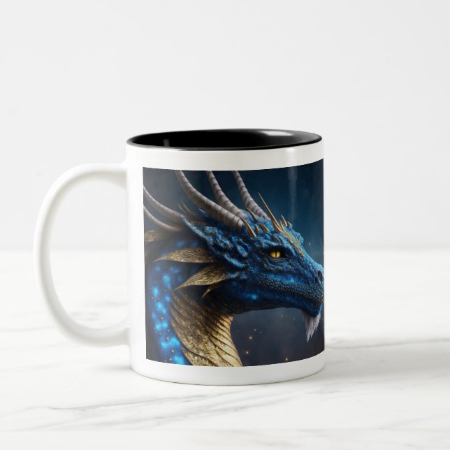 De Café Em Dois Tons caneca com banner da DJ AYLA (Esquerda)