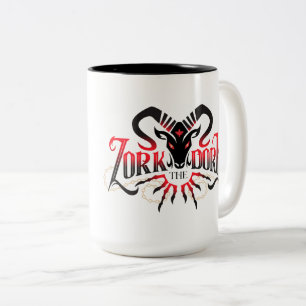 De Café Em Dois Tons Caneca com Logo do ZorktheDork