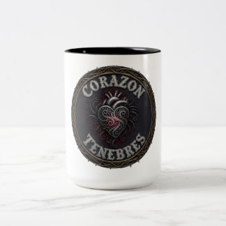 De Café Em Dois Tons Caneca com Logotipo da Corazon Tenbres