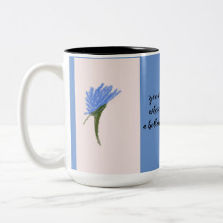 De Café Em Dois Tons caneca com sede