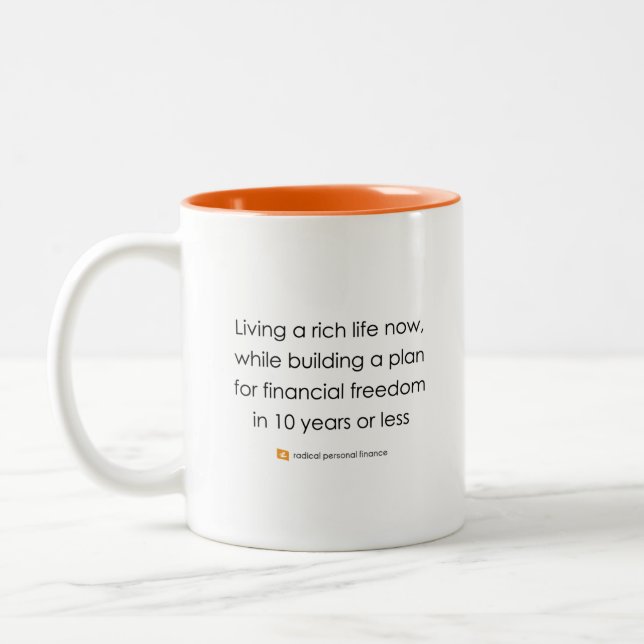 De Café Em Dois Tons Caneca com Slogan Radical para Canhotos (Esquerda)