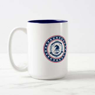 De Café Em Dois Tons Caneca Comemorativa do 250º Aniversário Grande