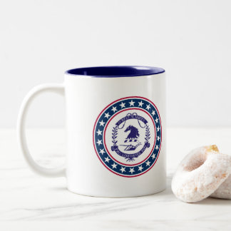 De Café Em Dois Tons Caneca Comemorativa dos 250 anos