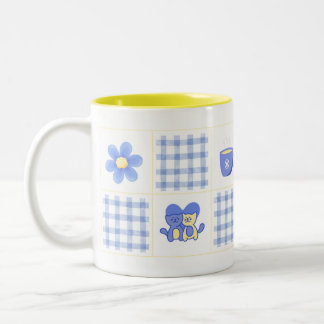 De Café Em Dois Tons Caneca Coquette Estética
