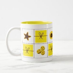 De Café Em Dois Tons Caneca Coquette Estética