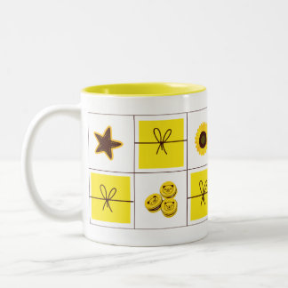 De Café Em Dois Tons Caneca Coquette Estética