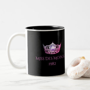 De Café Em Dois Tons Caneca cor-de-rosa conhecida feita sob encomenda