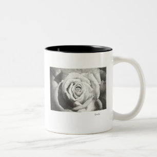 De Café Em Dois Tons Caneca cor-de-rosa Stippled