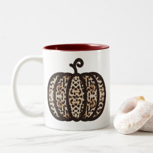 De Café Em Dois Tons Caneca da abóbora