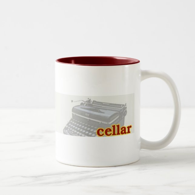 De Café Em Dois Tons Caneca da adega (Direita)