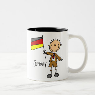 De Café Em Dois Tons Caneca da Alemanha