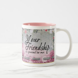 De Café Em Dois Tons Caneca da amizade