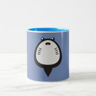 De Café Em Dois Tons Caneca da arraia-lixa