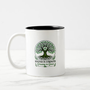 De Café Em Dois Tons Caneca da Árvore da Vida 