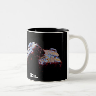 De Café Em Dois Tons Caneca da brownie