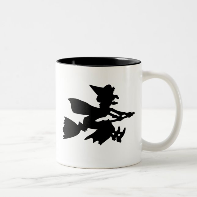 De Café Em Dois Tons Caneca da bruxa (Direita)