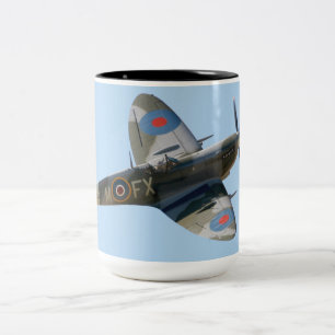De Café Em Dois Tons Caneca da cabeça-quente