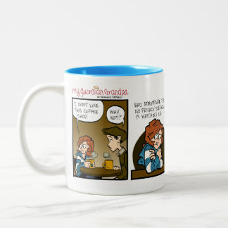 De Café Em Dois Tons Caneca da cafetaria