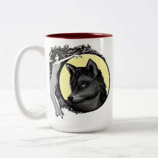 De Café Em Dois Tons Caneca da canção da sirene