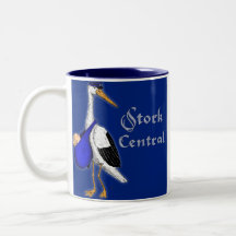 Caneca da central da cegonha