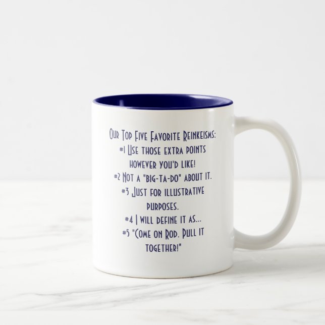 De Café Em Dois Tons Caneca da classe (Direita)