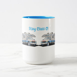 De Café Em Dois Tons Caneca da classe C Motorhome da estada