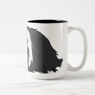 De Café Em Dois Tons Caneca da cobaia do Coronet