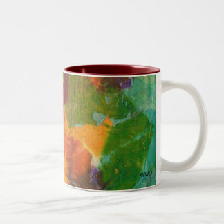 De Café Em Dois Tons caneca da colagem do xaNdeR