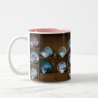 De Café Em Dois Tons caneca da coleção do teacup