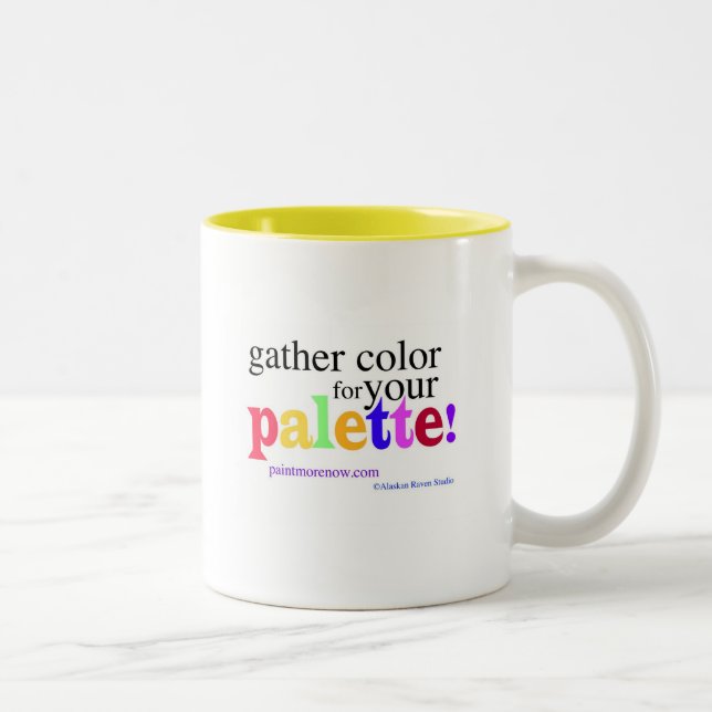 De Café Em Dois Tons Caneca da cor do recolhimento (Direita)