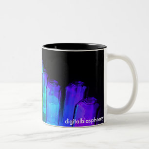 De Café Em Dois Tons Caneca da dispersão