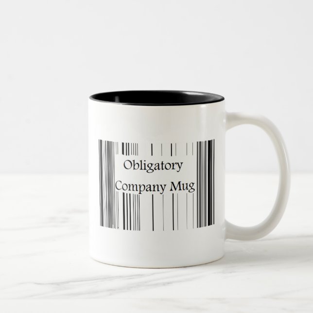 De Café Em Dois Tons Caneca da empresa (Direita)