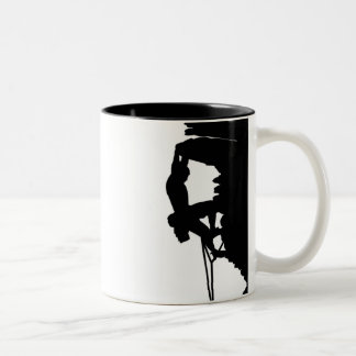 De Café Em Dois Tons Caneca da escalada