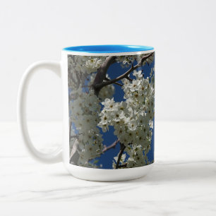 De Café Em Dois Tons Caneca da escritura