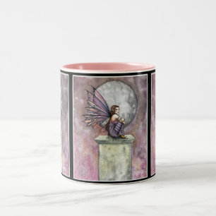De Café Em Dois Tons Caneca da Fada Encantadora por Molly Harrison