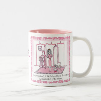 De Café Em Dois Tons CANECA da faísca