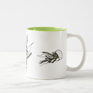 De Café Em Dois Tons Caneca da geléia