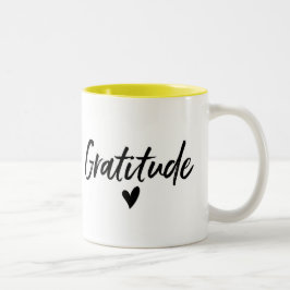 DE CAFÉ EM DOIS TONS CANECA DA GRATITUDE