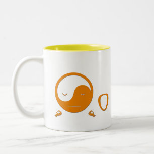 De Café Em Dois Tons Caneca da harmonia