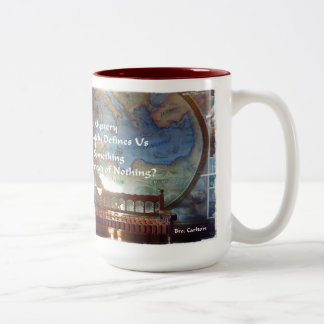 De Café Em Dois Tons Caneca da iluminação