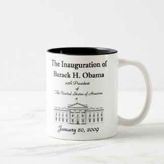De Café Em Dois Tons Caneca da inauguração