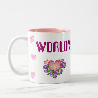De Café Em Dois Tons caneca da mãe do mundo a melhor