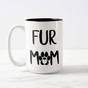 De Café Em Dois Tons Caneca da mamã da pele