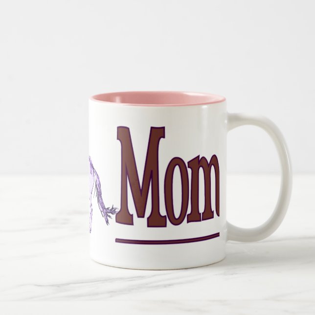 De Café Em Dois Tons Caneca da mamã do celeiro - adestramento (Direita)