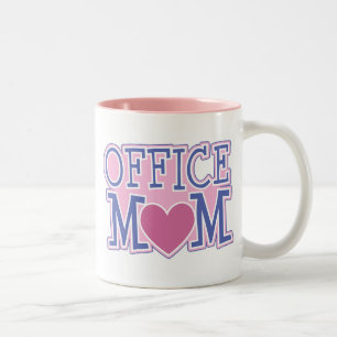 De Café Em Dois Tons Caneca da mamã do escritório