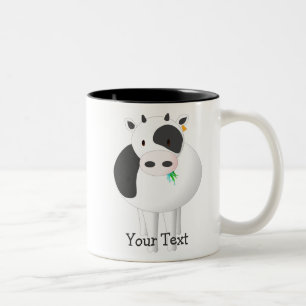 De Café Em Dois Tons caneca da MOO-vaca