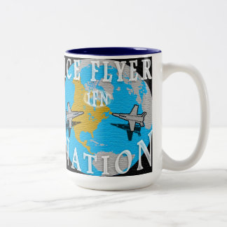De Café Em Dois Tons Caneca da nação do insecto do gelo