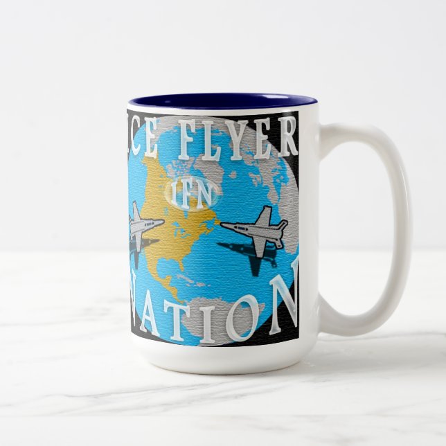 De Café Em Dois Tons Caneca da nação do insecto do gelo (Direita)