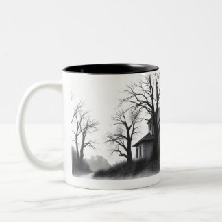 De Café Em Dois Tons caneca da natureza