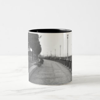 De Café Em Dois Tons Caneca da passagem